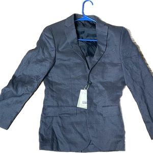 H&M Linen Cropped Suit Top